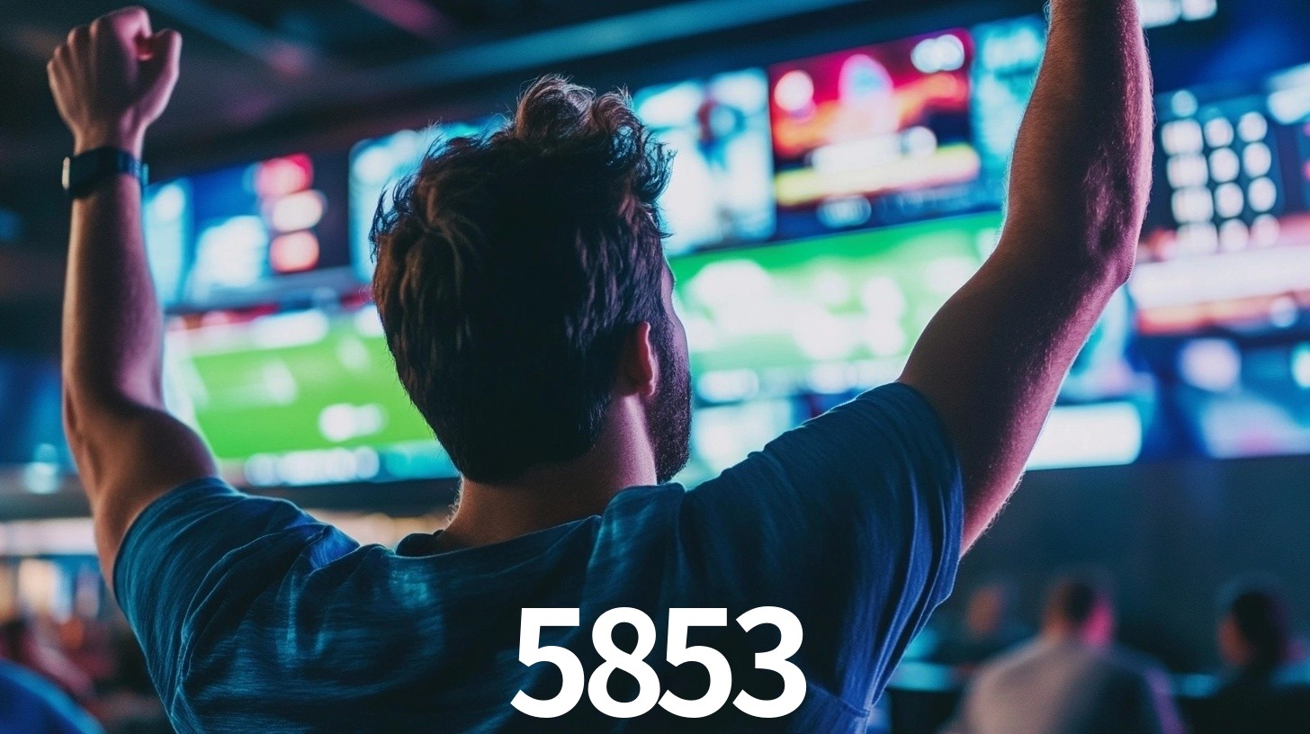 5853